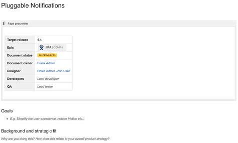 Product Requirements Blueprint Confluence Data Center And Server 5 9