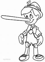 Pinocchio Marionette sketch template