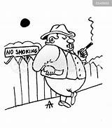Smoking Lungs sketch template