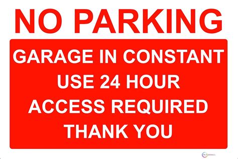 parking signsigns large choice  adhesive sticker quality
