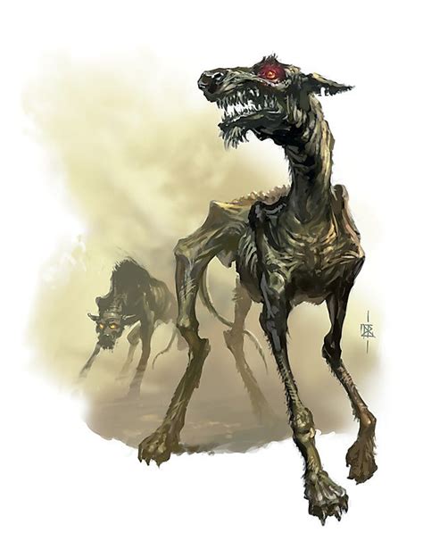 zombie dog zombie fantasy creatures