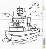 Tugboat Theodore sketch template
