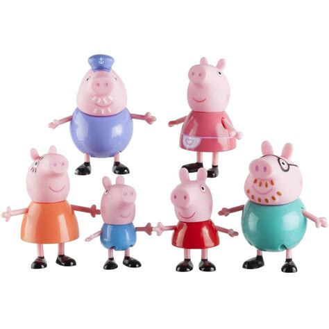 peppa pig family figures  pack walmartcom