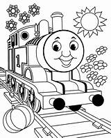 Thomas Colouring Train Friends Kids Mewarnai Coloring Gambar Pages Drawing Tank Engine Printable Boys Sheets Printables Print Cartoon His Toddlers sketch template
