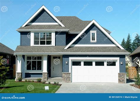 blue house home  stock images image