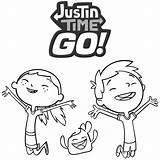 Justin Time Coloring Pages Go Getdrawings Getcolorings Printable sketch template