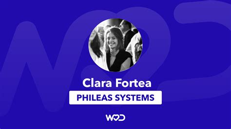 💙 clara fortea ceo at phileas systems is hiring developers on
