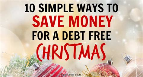 simple ways  save money  christmas smart cents
