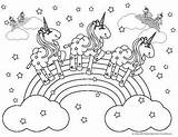 Coloring Unicorns Rainbows Dancing Pink Fluffy Unicorn Pages Preschool Kids Color Sheets Choose Board Sheet Activities Cute Teacherspayteachers sketch template