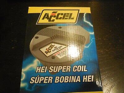 accel  volt gm hei super coil   usa shipping ebay