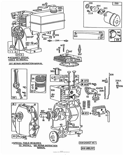 briggs  stratton engine schematics