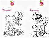 Jardim Encantado Livrinho Colorir Desenhos Livro Meninas sketch template