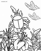 Coloring Pages Bug Bugs Cute Garden Insect Realistic Printable Kids Insects Sheets Color Cool2bkids Print Getcolorings Getdrawings Results sketch template
