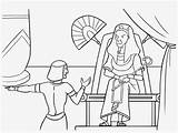 Moses Coloring Pharaoh Pages Bible Israelites Told Talks Book Clipart Clip Pharaohs Exodus Burning Bush Flight Egypt Emoji Meet Christian sketch template