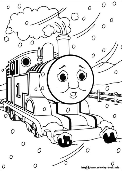thomas  friends coloring picture train coloring pages kids