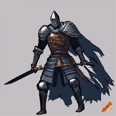concept art   dark souls boss knight