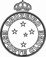 Cruzeiro Clube Esporte Emblema Belo Horizonte Emblemas Voltar sketch template