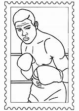Boxing Coloring Pages Categories Similar sketch template