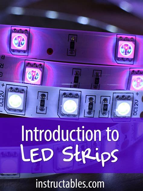 led strips   fun  effective   give lots  glow  color   project learn
