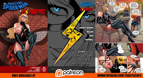 spider man and ms marvel patreon sneak preview by tracyscops hentai foundry
