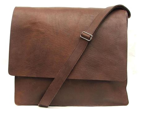 messenger bag mens brown leather crossbody bag laptop bag