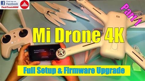 xiaomi mi drone  hands  review full setup firmware upgrade youtube