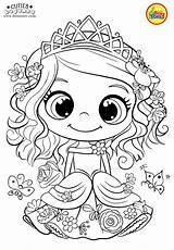 Coloring Pages Cuties Cutie Princess Bojanke Cute Kids Print Colorear Da Dibujos Animal Sheets Za Para раскраски Bonton Color Unicorn sketch template