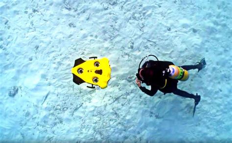 ibubble  autonomous wireless underwater drone drone