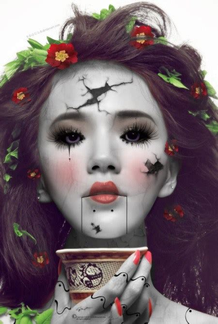 30 best creepy scary halloween makeup ideas 2015 for girls entertainmentmesh