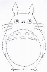 Totoro Drawing Neighbor Studio Ghibli Lineart Coloring Deviantart Pages Colouring Anime Colorear Orig03 Drawings Kawaii Dibujos Miyazaki Book Diy Getdrawings sketch template