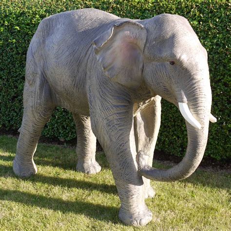 large elephant sculpture garden ornament elephant statue