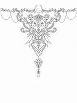 Garter Thigh Mandala Vixy Henna Mehndi Anklet Pre14 Sternum Bein Acessar Tattoodesigns Uzunerinsaat Adette Pinboard sketch template