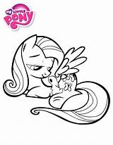 Fluttershy Coloring Pages Pony Little Rabbit Cutie Crusaders Mark Shy Bunny Color Mlp Play Getcolorings Getdrawings Equestria Girls Printable Coloringfolder sketch template