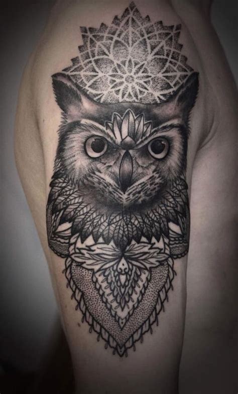 image result  owl mandala tattoo baby  tattoos beautiful owl