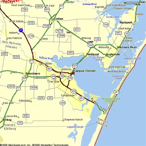 Corpus Christi Metro Map