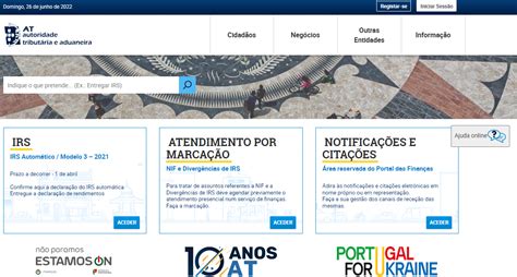 gegevens wijzigen bij de belastingdienst  portugal