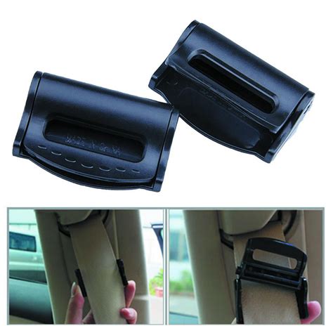pcs car seat belt adjuster clip strap clamp shoulder improve comfort safety walmartcom