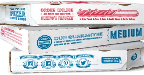 aimflourish  dominos pizza box innovation