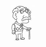 Old Coloring Man Pages Clipart Men People Colouring Color Stamps Age Digi Clip Cards Printables Digital Print Explore Kids Cartoon sketch template