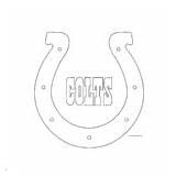 Colts sketch template