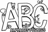 Phonics Song Coloring Alphabet Wecoloringpage Abc sketch template