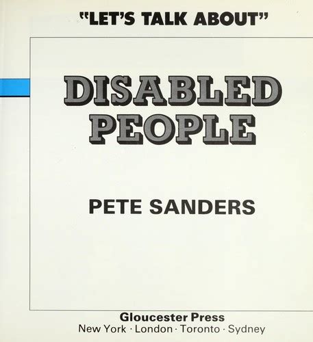 disabled people let s talk about september 1992 edition