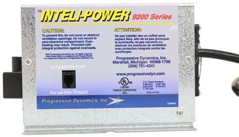 progressive dynamics inteli power rv converter and smart battery