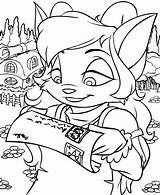 Neopets Coloring Fun Kids Pages Personal Create Colouring sketch template