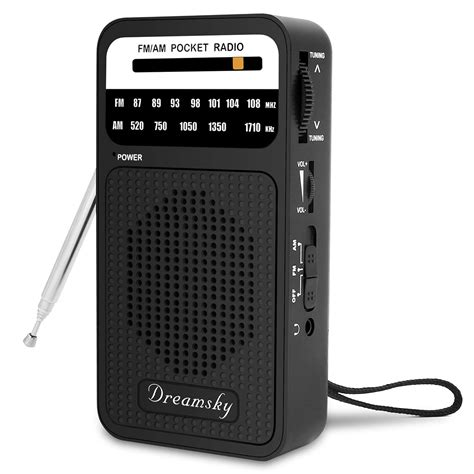 dreamsky pocket radios battery operated  fm radio amazonin