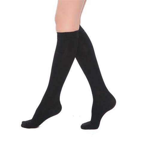 women tube make calf thin burn fat compression elastic nylon stockings