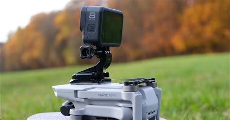 dji drone  gopro mount cinematic drone video  haven    gopro max   drone