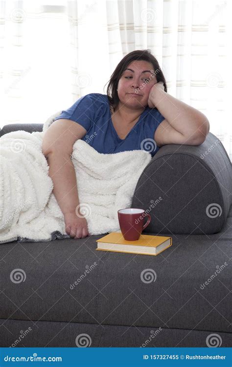 Bored At Home Lady Stock Image Image Of Looking Female 157327455