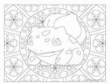 Bulbasaur Coloring Pokemon Pages Getdrawings sketch template