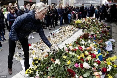 swedish teacher 66 dies after stockholm terror attack daily mail online